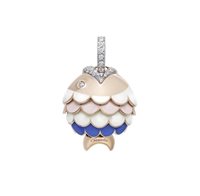 Charm Chantecler Mujer Paillettes in Oro rosa Diamante 0.19 Ct 42317 - 42317